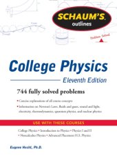 book Schaum's Outline of College Physics