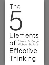 book The 5 Elements of Effective Thinking