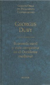 book Economía rural y vida campesina en el Occidente medieval