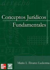 book Conceptos Juridicos Fundamentales (Spanish Edition)