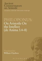 book On Aristotle on the Intellect: (De Anima 3.4-8)