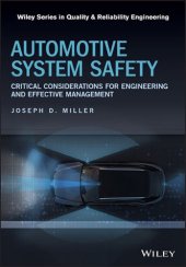 book Automotive System Safety: Critical Considerations for Engineering and Effective Management