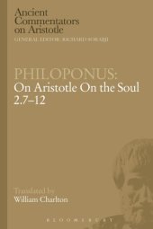 book On Aristotle On the soul 2.7-12