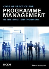 book Code of practice for programme management: in the built environment