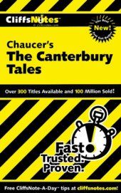 book CliffsNotes on Chaucer's The Canterbury Tales