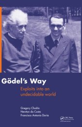 book GOEDEL'S WAY: exploits into an undecidable world