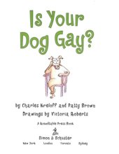 book Is Your Dog Gay?