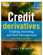 book Credit Derivatives Trading, Investing, and Risk Management