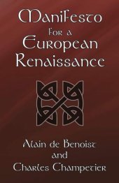 book Manifesto for a European Renaissance