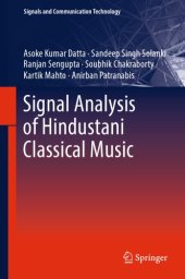 book Signal Analysis of Hindustani Classical Music