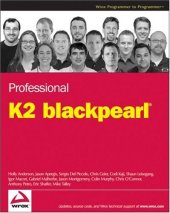 book Professional K2 blackpearl