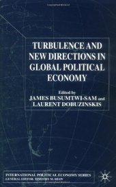 book Turbulence and New Directions in Global Political Economy