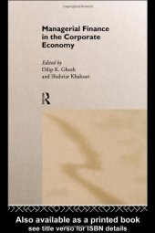 book Managerial Finance in the Corporate Economy