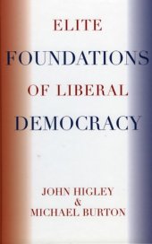 book Elite Foundations of Liberal Democracy