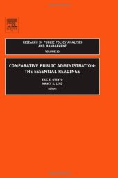 book Comparative Public Administration: The Essential Readings