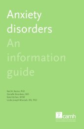 book Anxiety disorders: an information guide