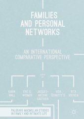 book Families and personal networks: an international comparative perspective