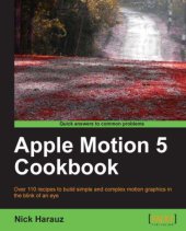 book Apple Motion 5 Cookbook