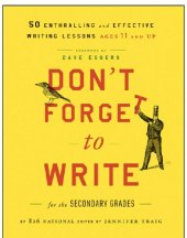 book Don't Forget to Write for the Secondary Grades