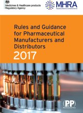 book Rules and Guidance for Pharmaceutical Manufacturers and Distributors