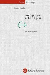 book Antropologia delle religioni: Un'introduzione (Percorsi Laterza)