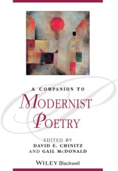 book A Companion to Modernist Poetry