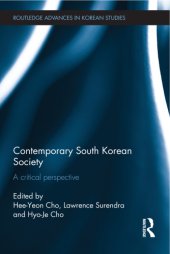 book Contemporary South Korean society: a critical perspective