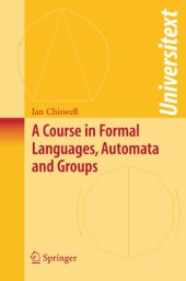 book A course in formal languages, automata and groups