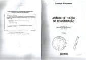 book Análise de textos de comunicação