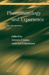 book Phenomenology and Experience: New Perspectives