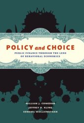 book Policy and choice: public finance throught the lens of behavioral economics