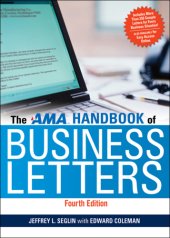 book The AMA handbook of business letters