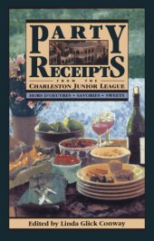 book Party Receipts from the Charleston Junior League