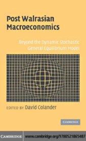 book Post Walrasian macroeconomics beyond the dynamic stochastic general equilibrium model