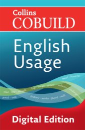 book Collins Cobuild english usage