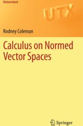 book Calculus on normed vector spaces