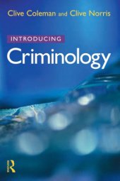 book Introducing Criminology