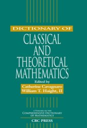 book Dictionary of classical and theoretical mathematics