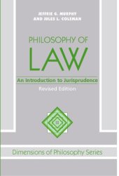 book Philosophy of law: an introduction to jurisprudence