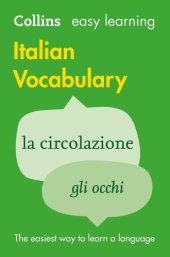 book Easy Learning Italian Vocabulary