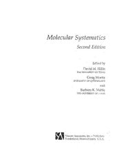 book Molecular Systematics