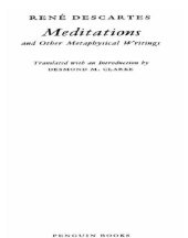 book Meditations and Other Metaphysical Writings