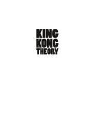 book King Kong theory