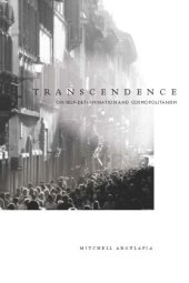 book Transcendence: on self-determination and cosmopolitanism