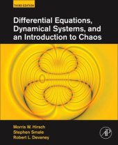 book Differential Equations, Dynamical Systems, and an Introduction to Chaos