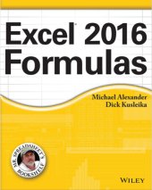 book Excel 2016 Formulas