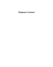 book Chippewa Customs