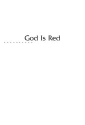 book God is red: a native view of religion