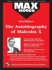 book The Autobiography of Malcolm X as told to Alex Haley, The