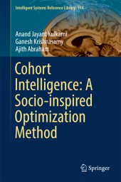 book Cohort Intelligence: A Socio-inspired Optimization Method